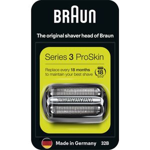 Braun Series 3 32B - Elektrisch Scheerapparaat Vervangende Scheerkop - Scheerblad Zwart