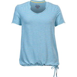 Killtec dames shirt - shirt dames KM - aqua streep - 37010 - maat 40