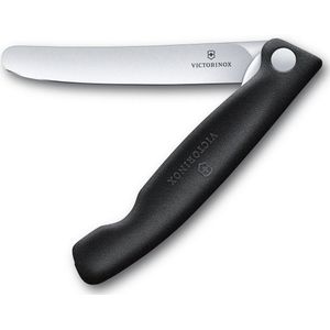 Victorinox - Swiss Classic - Tomatenmes - Zwart - 11cm - Inklapbaar