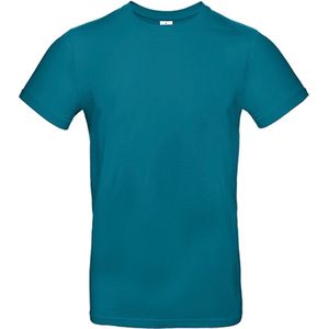 2-Pack herenshirt '150' met ronde hals B&C Collectie Diva Blauw maat S