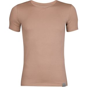RJ Bodywear The Good Life - T-shirt V-hals - zand