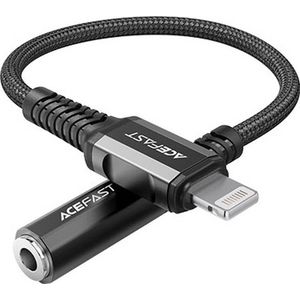 Lightning Male Naar 3.5mm Jack Female Adapterkabel - MFI Gecertificeerd - 18 cm