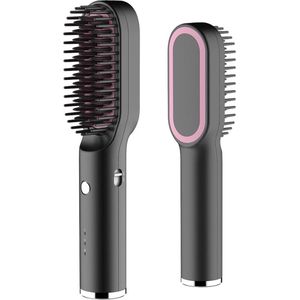 Solacis Draadloze stijlborstel - Stijlborstel - Elektrische haarborstel - Draadloze fohn - Draadloze haarborstel - Must have voor uw haar!