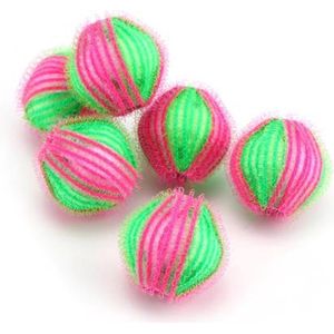 6 stuks ontharingsballen voor in de wasmachine - Anti-Pluis Wasbal Set - Nylon Wasmachine Ballen - Wasballen Wasbol - Pluisballen