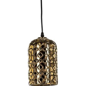 PTMD - Hanglamp - Goud - 13x13x23 cm