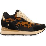 GIOSEPPO Pavilion - Sneakers - Luipaard Print - Gevoerd Voetbed - Sleehak 3 cm