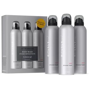 Rituals - Sport - Shower Foam Value Pack - 3X 200 ml = 600 ml - 3X Douchegel a 200 ml = 600 ml - Doucheschuim - Shower Gel
