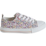 VERTBAUDET - Kleuterschoolcollectie - Canvas Kindersneakers - Rouge - Met Veters en Rits