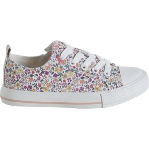 VERTBAUDET - Kleuterschoolcollectie - Canvas Kindersneakers - Rouge - Met Veters en Rits