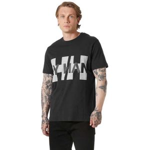 Helly Hansen - Core Graphic T 2.0 - T-shirt - Zwart - Korte Mouwen