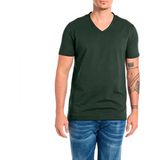 Replay - M3591A.000.2660 - T-shirt - Met Korte Mouwen - V-hals