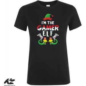 Klere-Zooi - I am the Gamer Elf - Dames T-Shirt - XXL