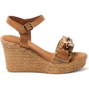 Lazamani - Arella Dames Sandalen Cuoio - Maat 37