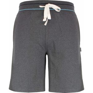 MEQ Heren Korte Sweat Broek - Gerecycled Katoen - Grijs - Maat S