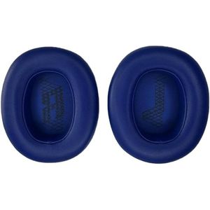 Vervangende oorkussens in zacht leer en proteïne traagschuim voor draadloze koptelefoon, blauw, comfortabel en duurzaam.