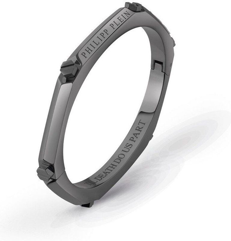 Philipp Plein - PJ1EA04BL - Armband - Heren - 8,1x7cm - THE PLEIN CUFF