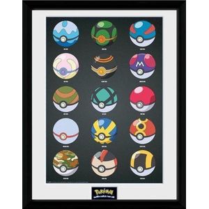 Pokémon Pokemon Pokéballs - Collector Print