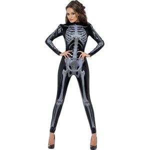 Verkleedkostuum voor dames sexy skelet Halloween artikel - Verkleedkleding - Large