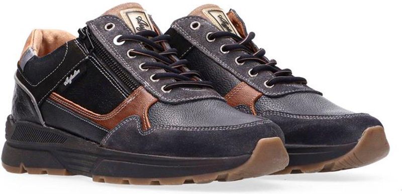 Australian Footwear - 15.1646.05 - Sneakers - Black/Cognac