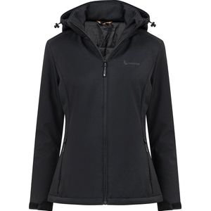 Life-line Dani - Softshell - Dames - Gevoerd - Zwart - Maat 38