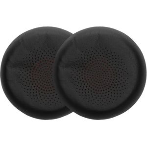 kwmobile 2x oorkussens geschikt voor Yealink BH70 / WH64 - Earpads voor koptelefoon in zwart