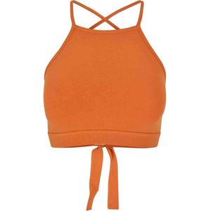 Urban Classics - Triangle Crop top - 5XL - Oranje