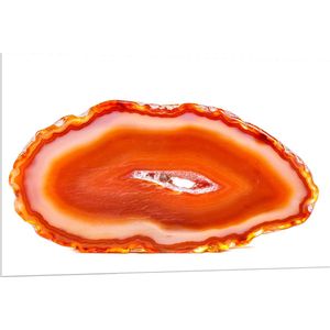 PVC Schuimplaat- Kristal - Rood - Geel - Oranje - Roze - 120x80 cm Foto op PVC Schuimplaat