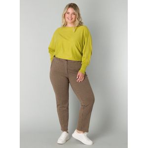 YESTA Rixtianne Bottoms - Classic Brown/Multi - maat 0(46)