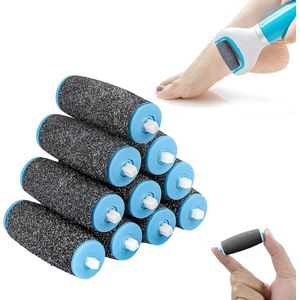Pack van 10 Vervangende Rollen voor Eeltverwijderaar - Vervangingsrollen Compatibel met Velvet Smooth - Eeltverwijderaar voor Elektrische Eeltverwijderaar