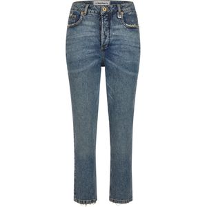 Marc Aurel - blauwe cropped mom jeans - maat 36