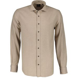 Jac Hensen Overhemd - Modern Fit - Beige - 4XL Grote Maten