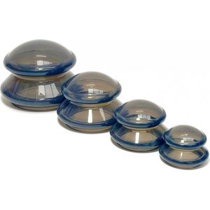 Cellulite Cups - Cupping for cellulite - Set van 4 - Cupping cups - Full body - Cupping cups massage - Voor Gezicht, Armen en Benen - Vacuüm Silicone Cupping set - Anti Sinaasappelhuid - Anti Cellulitis Massage