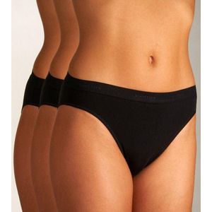 Schiesser 95/5 Rio slip 3 Pack - zwart