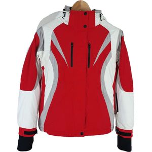 Hi-Tec Dames Vanta Wintersportjas Rood Wit Maat XS