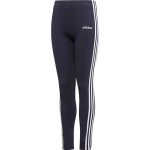 adidas - YG Essentials 3-Stripes Tight - Legging Donker Blauw - 164 - Blauw