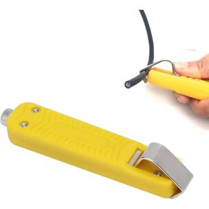 Kabelstripmes - Roestvrijstalen coaxiale draadmesstripper voor 4-16 mm Ø ronde kabelstrippen