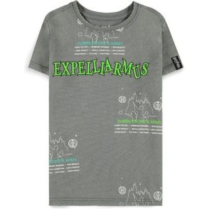 Harry Potter - Expelliarmus Kinder T-shirt - Kids 158 - Grijs
