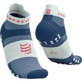 Compressport - Pro Racing Socks V4.0 - Hardloopsokken - Blues/Sugar