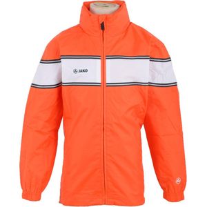 Jako Rain jacket Player Junior - Sportjas - Kinderen - Maat 152 - Orange;White