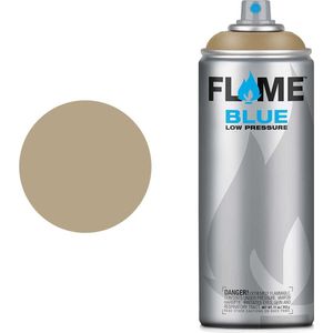 Molotow Flame Blue - Spray Paint - Spuitbus verf - Synthetisch - Lage druk - Matte afwerking - 400 ml - gray beige light