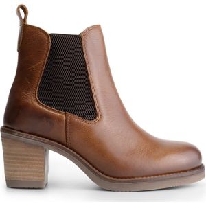 Travelin' - Ivry - Chelsea Boots - Zwart - Leer