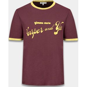 Harper & Yve - DW25Y300 - T-shirt - Bordeaux