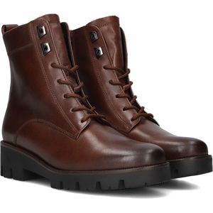 Gabor 776 Veterboots - Laarzen Met Veters - Dames - Cognac - Maat 40,5