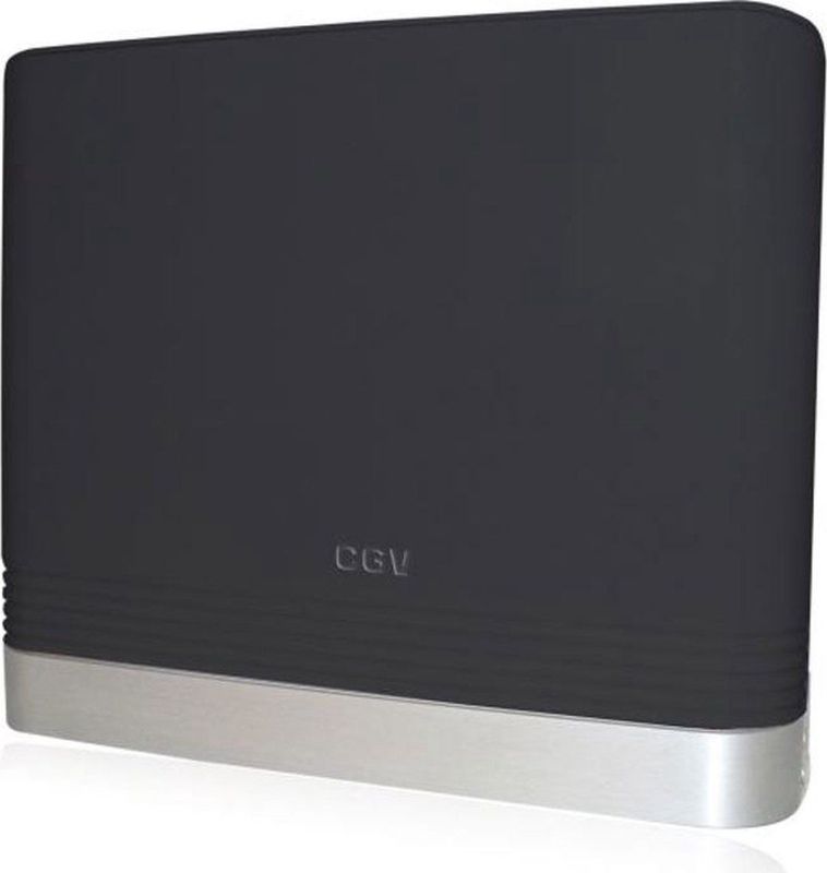 CGV - AN-REGLISSE - Kamerantenne - Zwart - Actieve antenne voor DVB-T/DVB-T2 met regelbare versterking en LTE-filter