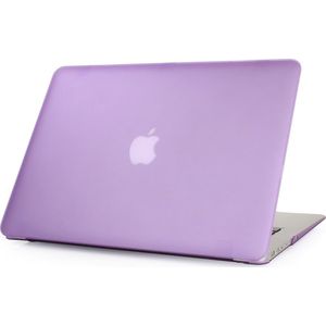 Mobigear Laptophoes geschikt voor Apple MacBook Pro 14 Inch (2021-2024) Hoes Hardshell Laptopcover MacBook Case | Mobigear Matte - Paars - Model A2442 / A2779 / A2918 / A2992