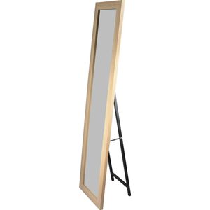 Lowander staande spiegel 160x40 cm - Passpiegel staand - Spiegels - Houten lijst