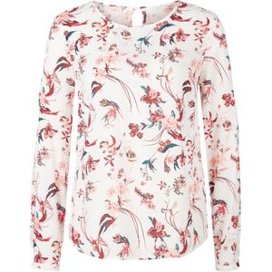 Q/S designed by - Bloes met bloemenprint - Maat 36 - Vrouwen - 02A3 ecru AOP - Viscose