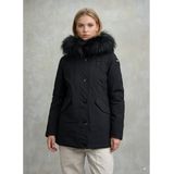 Blauer - iIma - Gewatteerde Parka - Zwart - Neopreen met Taslan Details