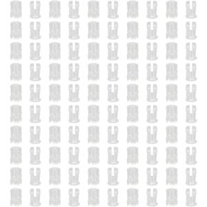 Transparante LED-lichtgevende diodeschermen (100 stuks) - 3 mm lichtgeleider - Lampenkap voor diodelampen