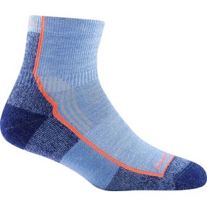 Hiker 1/4 Midweight with Cushion - Dusk Denim - Hikingsokken en wandelsokken van merinowol